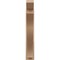 Ekena Millwork 6-in W x 32-in D x 36-in H Funston Slat Rough Cedar Woodgrain TimberThane Outlooker, Primed Tan OUTUR060X32X36FST24RCPR - alternate 5